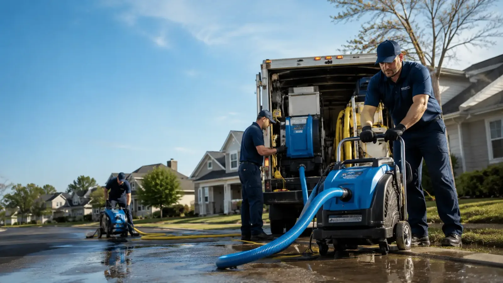 Flood Damage Cleanup in Fishertown, PA